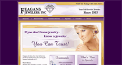 Desktop Screenshot of feagans-jewelers.com